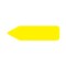 Nevs Labeling Flag - Solid - Yellow - 9/16" x 2" NEV71014 - alternate 1